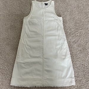 J.Crew Denim Dress in White, Size 00